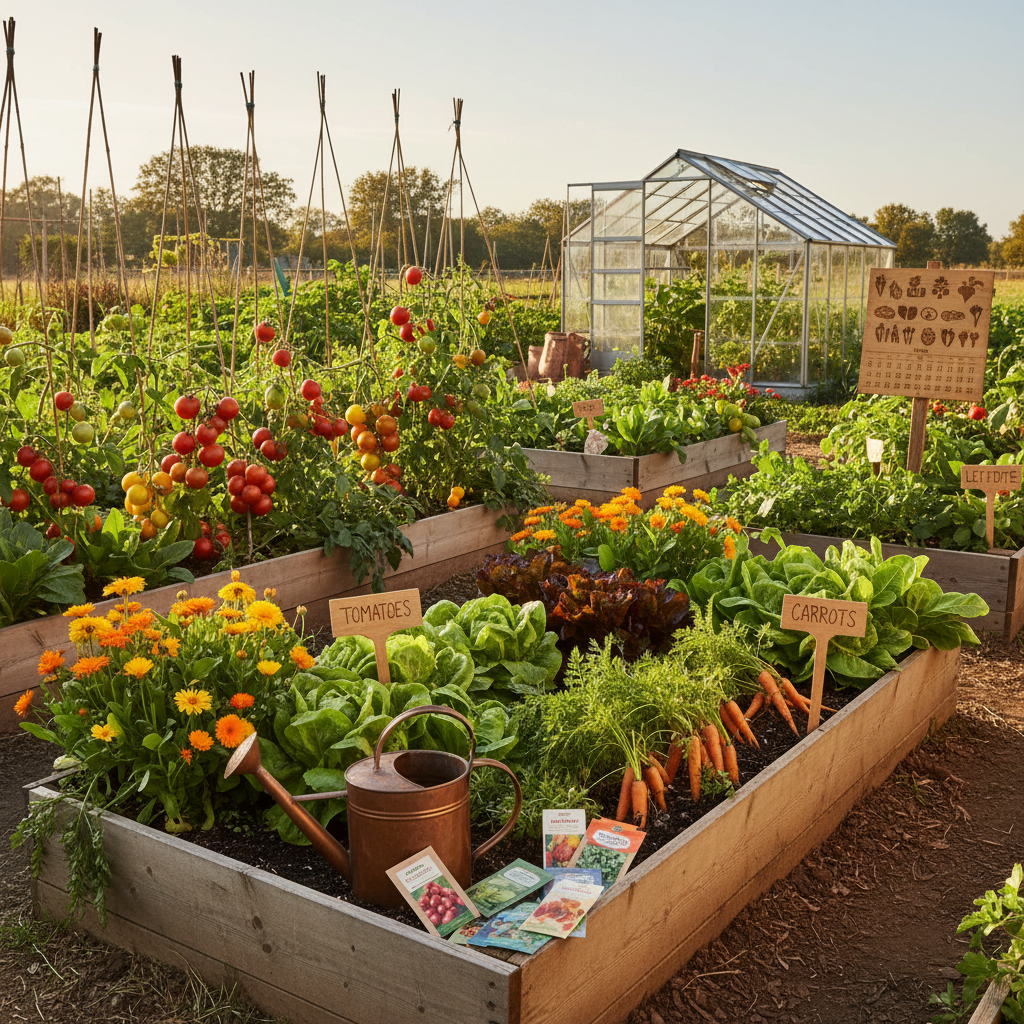 Calendrier du potager : que planter mois par mois
