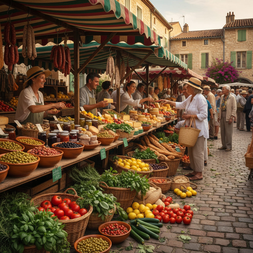Les marchés provençaux : un voyage culinaire au cœur du terroir