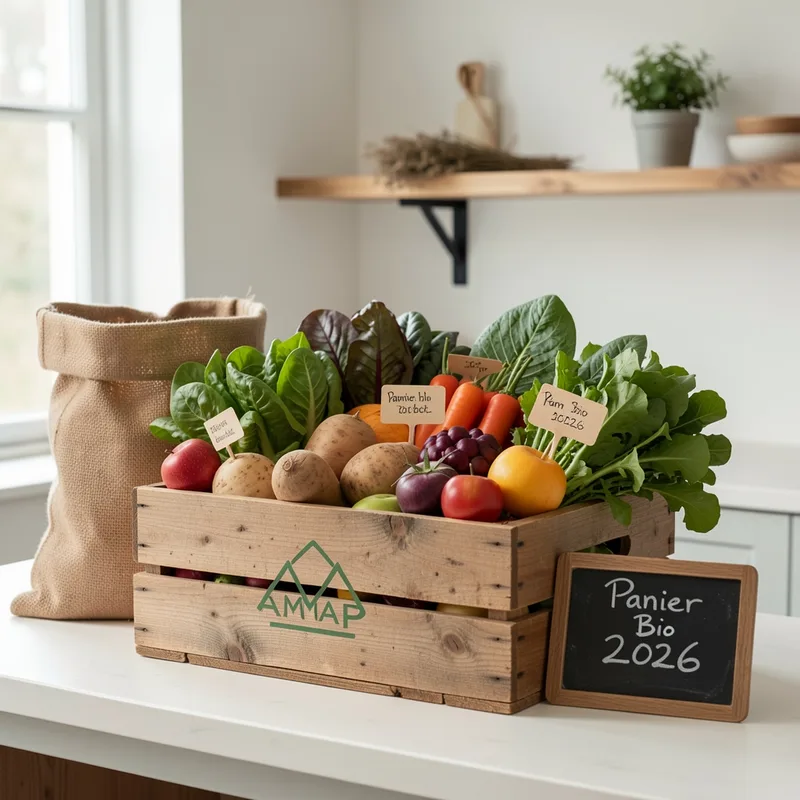 Prix d'un panier bio en Île-de-France en 2026 : circuits, tarifs et points de retrait