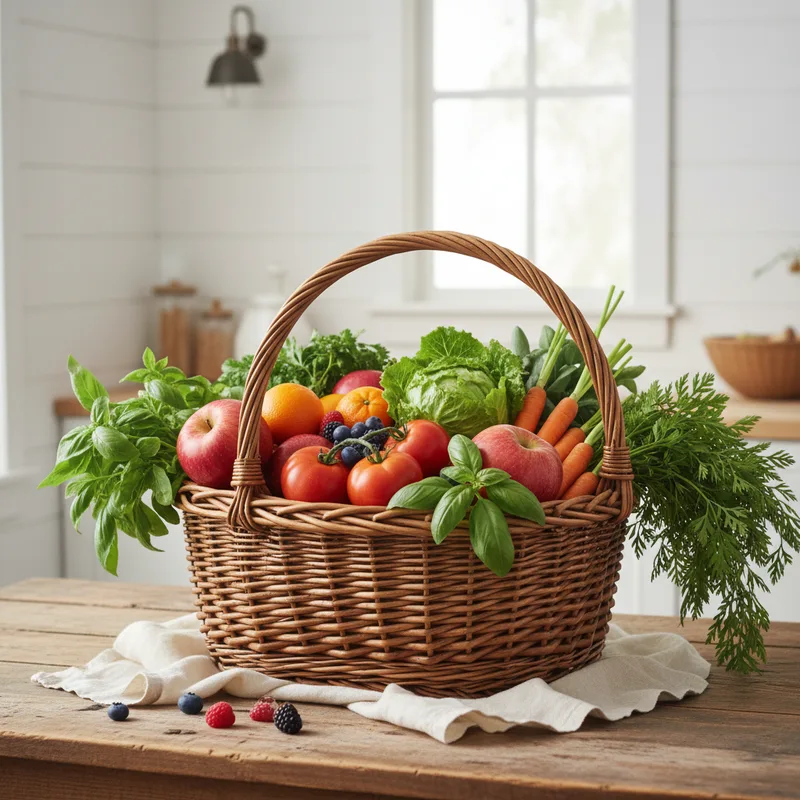 Panier fruits et légumes livraison à domicile : guide pratique